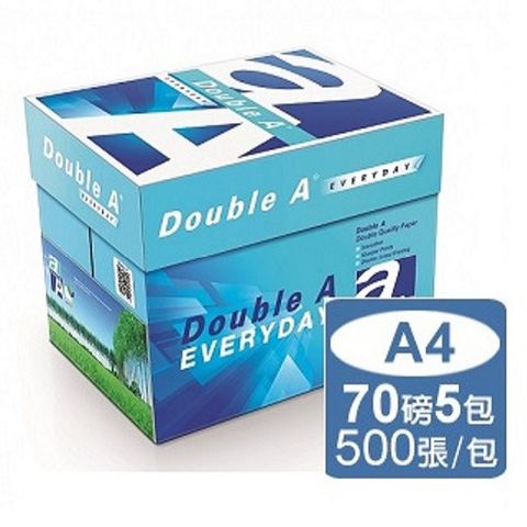 Double A-多功能影印紙A4 70G (5包/箱)