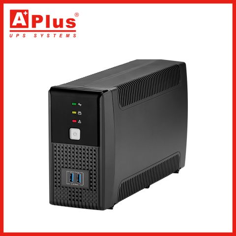 不斷電UPS 特優Aplus 在線互動式UPS Plus1E-US600N 600VA+USB充電 個人必備