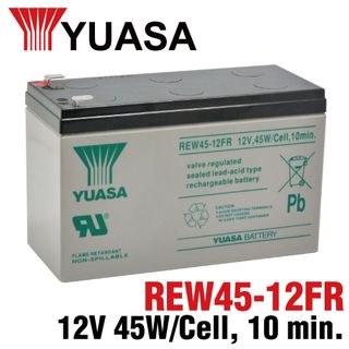 【YUASA】REW45-12 鉛酸電池12V45W POS系統機器 UPS不斷電設備 電池更換