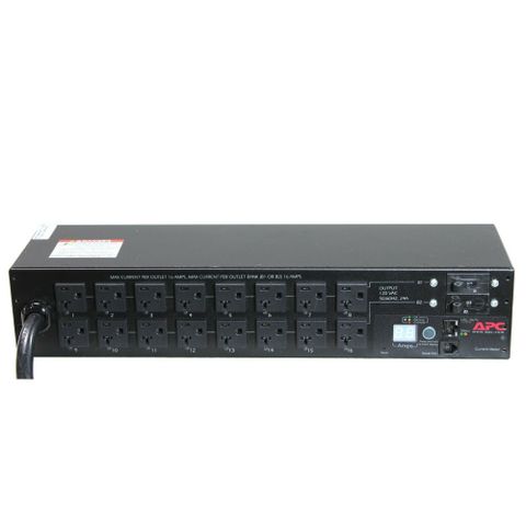 機櫃式電源分配器APC（PDU〉開關型 AP7902 2U 30A 120V