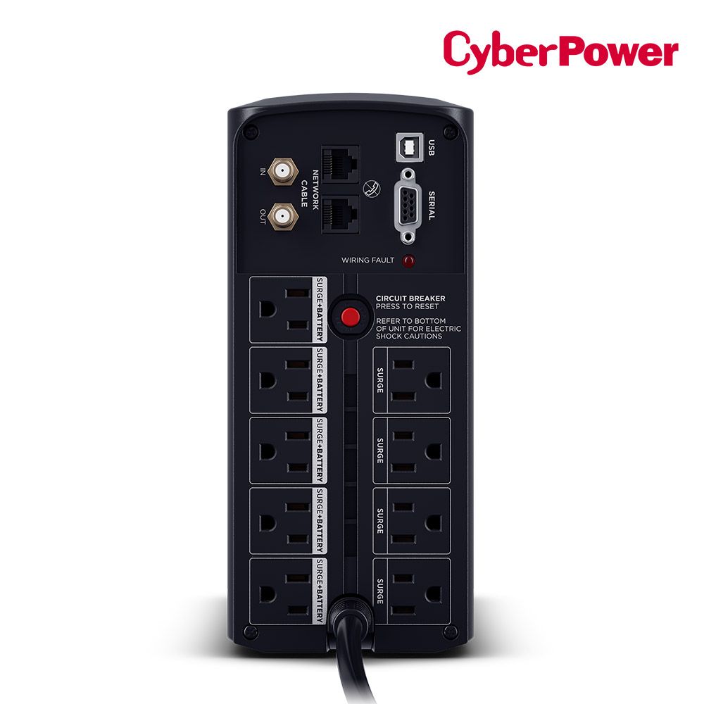 CyberPower 1000VA 在線互動式 不斷電系統(CP1000AVRLCDA)