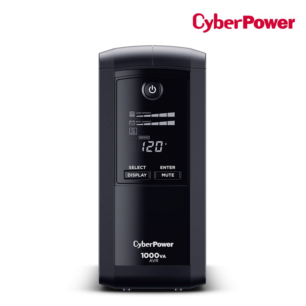 CyberPower 1000VA 在線互動式 不斷電系統(CP1000AVRLCDA)