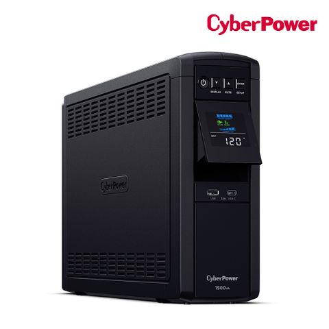 CyberPower 在線互動式 PFC 正弦波不斷電系統 1500VA (CP1500PFCLCDa)