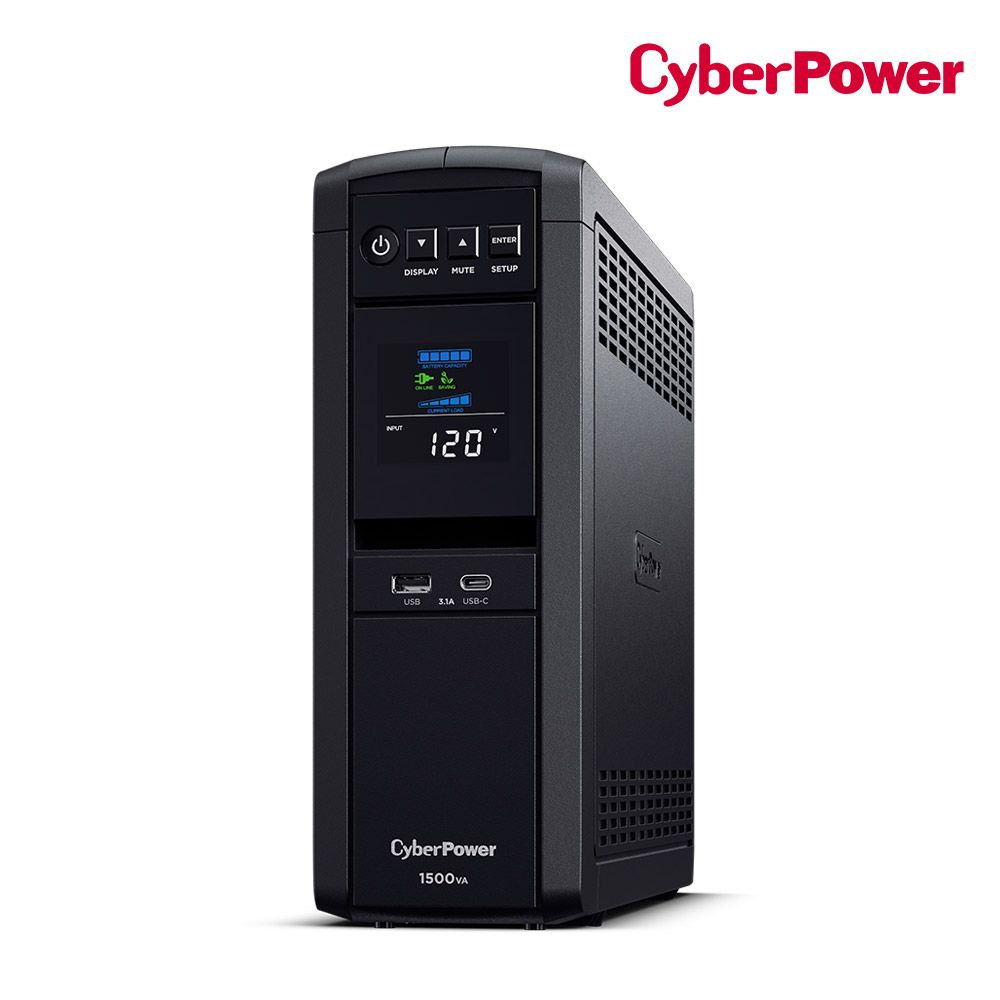 CyberPower 在線互動式 PFC 正弦波不斷電系統 1500VA (CP1500PFCLCDa)