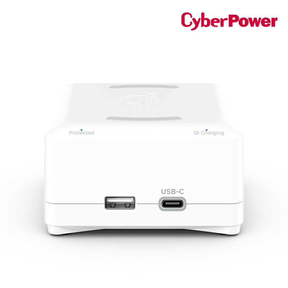 CyberPower  4 in 1 多功能充電座 白(P0218PDQA0-TW)