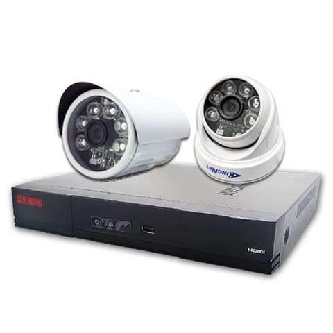 聲寶監控套餐 4路3支 500萬主機 K1級紅外線
