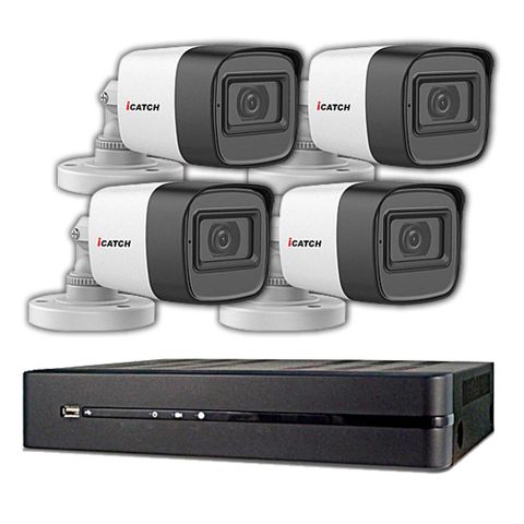 可取 同軸音頻 500萬 8路4支 錄影錄音套餐