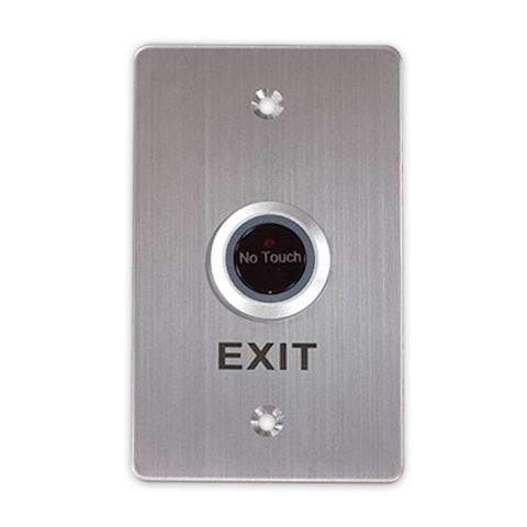 開門按鈕 紅外線感應式 防水 不鏽鋼 NO NC