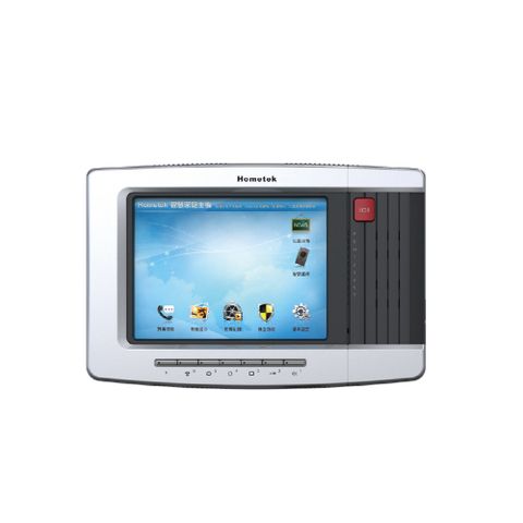 Hometek HA-8208 8吋 觸控式彩色影像保全室內機 具五個防盜迴路 可設七只副機