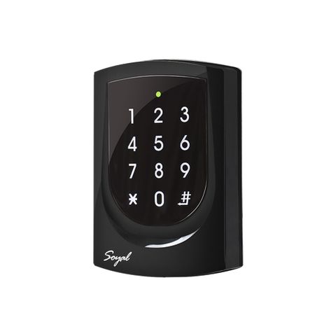 SOYAL 茂旭 AR-725-E 125K EM RS-485 亮黑 觸摸式背光鍵盤控制器 門禁讀卡機