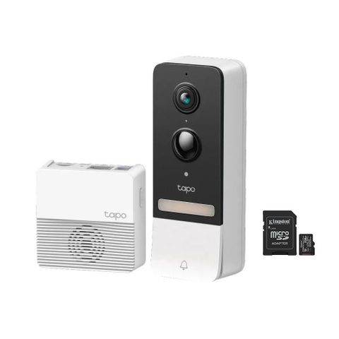 限時促銷TP-Link Tapo D230S1 AI智慧無線視訊門鈴(可拆卸電池)(支援512GB)