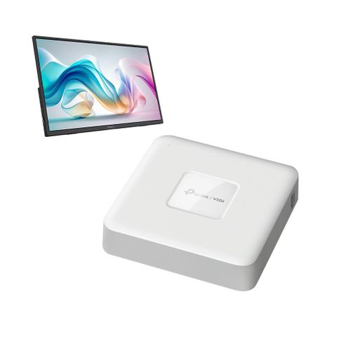 限量促銷搭配螢幕MP165 E6組合包 TP-Link VIGI NVR1104H-4P 網路監控主機/監視器主機
