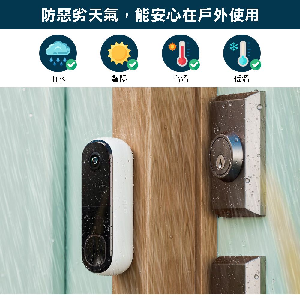 防惡劣天氣能安心在戶外使用雨水豔陽高溫低溫
