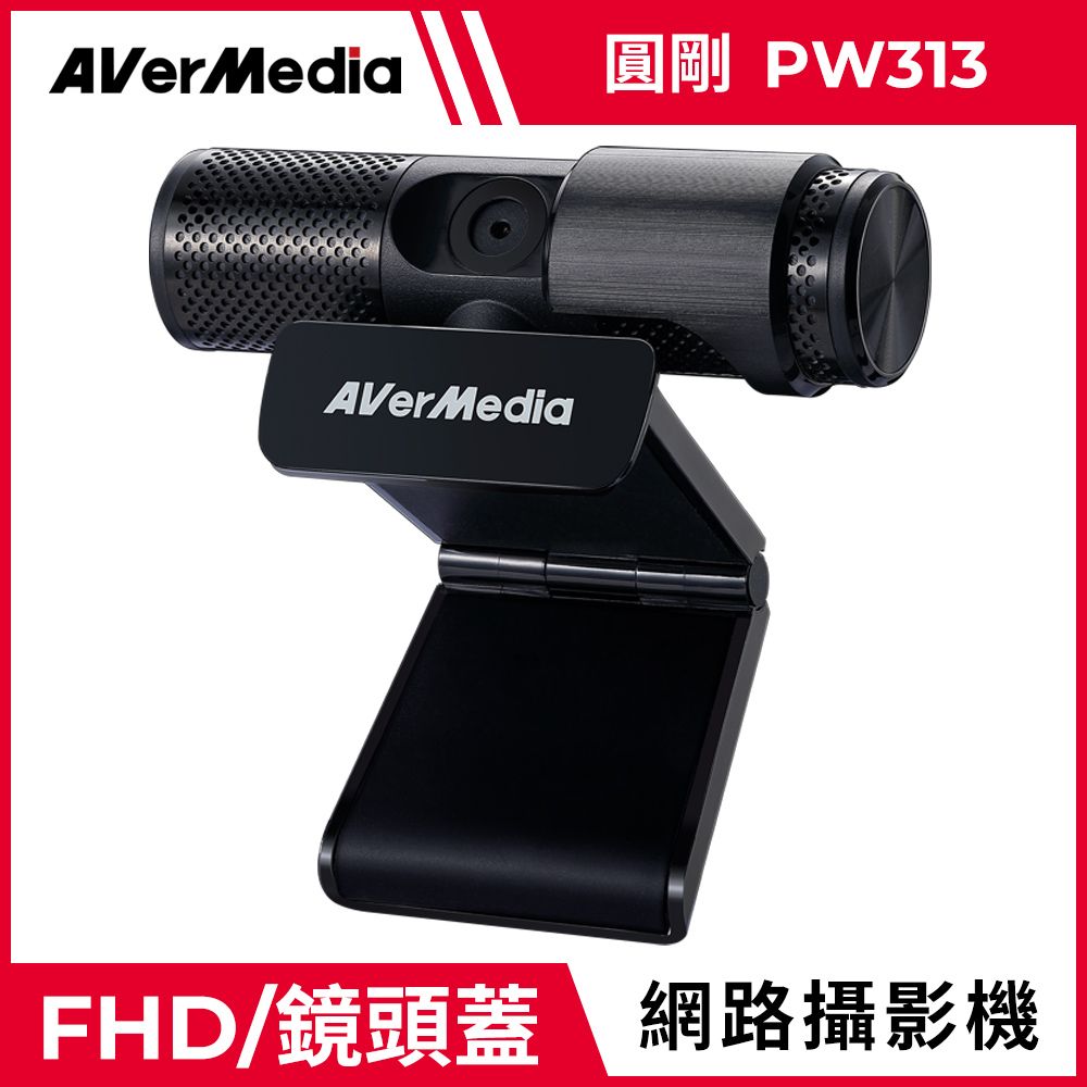 AverMedia 圓剛  PW313  Live Streamer CAM Full HD 1080p高畫質直播網路攝影機