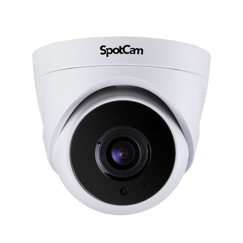 SpotCam TC1+7天雲端錄影 室內型日夜兩用2K寬動態高畫質球型網路攝影機