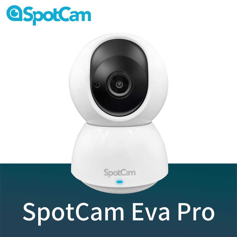 SpotCam  Eva Pro 無死角自動人形追蹤 2K 網路監視器 360度旋轉 家用監視器 攝影機wifi