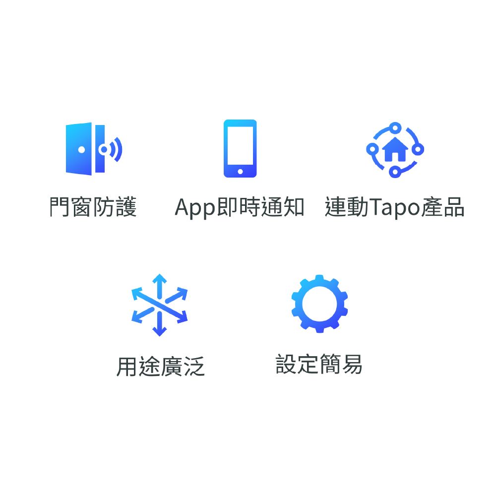 TP-Link  Tapo T110 智慧門窗防盜感應器(CR鈕扣電池)(即時監控/簡易安裝/Tapo APP)
