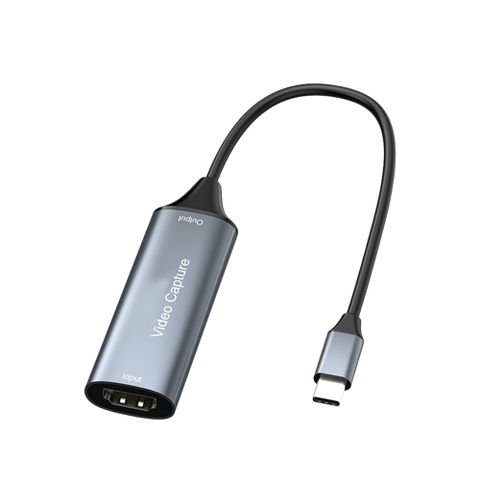 Bravo-u 視訊影像採集卡 Type-C轉HDMI適用 視聽螢幕擷取轉接器