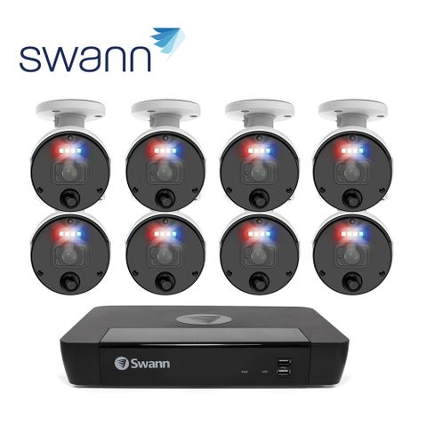 【Swann】16路NVR+8*4K IP監控組(SONVK-1676808ER)