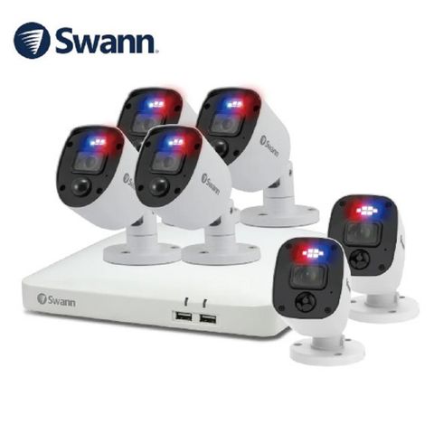 【Swann】8路DVR+4+2*FHD AOC監控組(SODVK-856804SL2MQB)