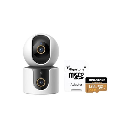 【128G記憶卡組】小米 Xiaomi 智慧攝影機 C500 雙攝版