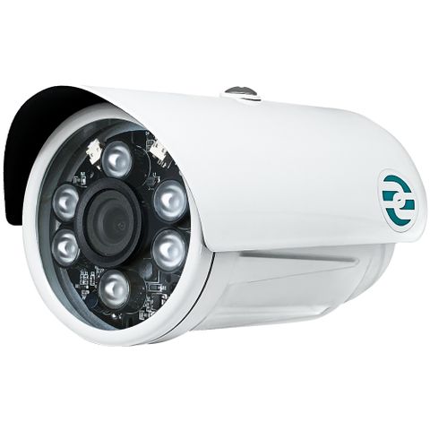 【CHICHIAU】TVI 同軸音頻 四合一 1080P 200萬畫素數位高清6陣列燈監視器攝影機