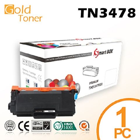 BROTHER 兄弟牌 【Gold Toner】 TN3478 / TN-3478 全新相容碳粉匣【適用】L5100dn/L5700dn/L6400dw