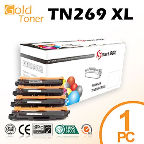 【Gold Toner】BROTHER 全新 TN-269 TN-269XL TN269 TN269XL 黑藍紅黃 副廠碳粉匣【包含全新晶片】