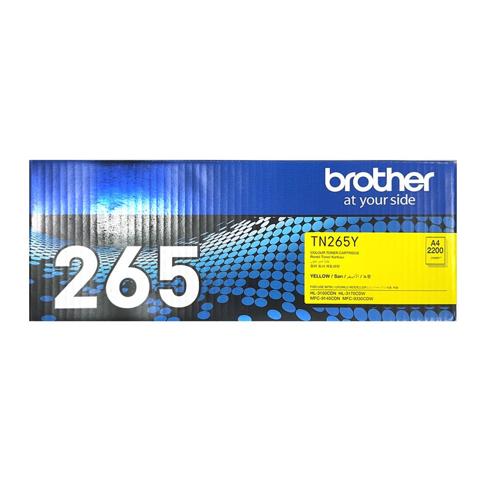 BROTHER 兄弟牌 TN-265Y 原廠黃色高容量碳粉匣(適用：HL-3170CDW、MFC-9330CDW)