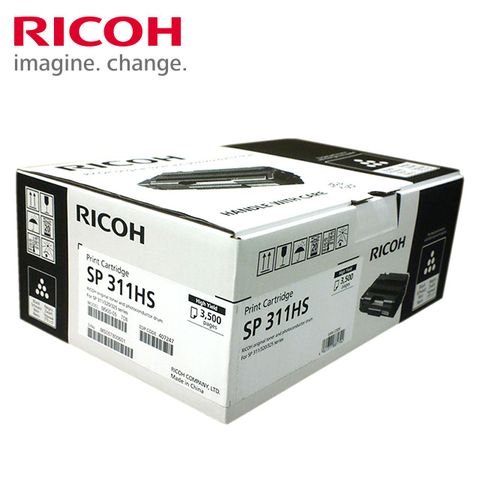 RICOH 理光 407247 SP311 碳粉匣-黑色 3500張(TNSP 311HS)