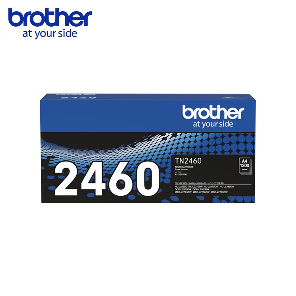 BROTHER 兄弟牌  TN2460 原廠盒裝碳粉匣(適用 L2715DW L2770DW L2375DW)