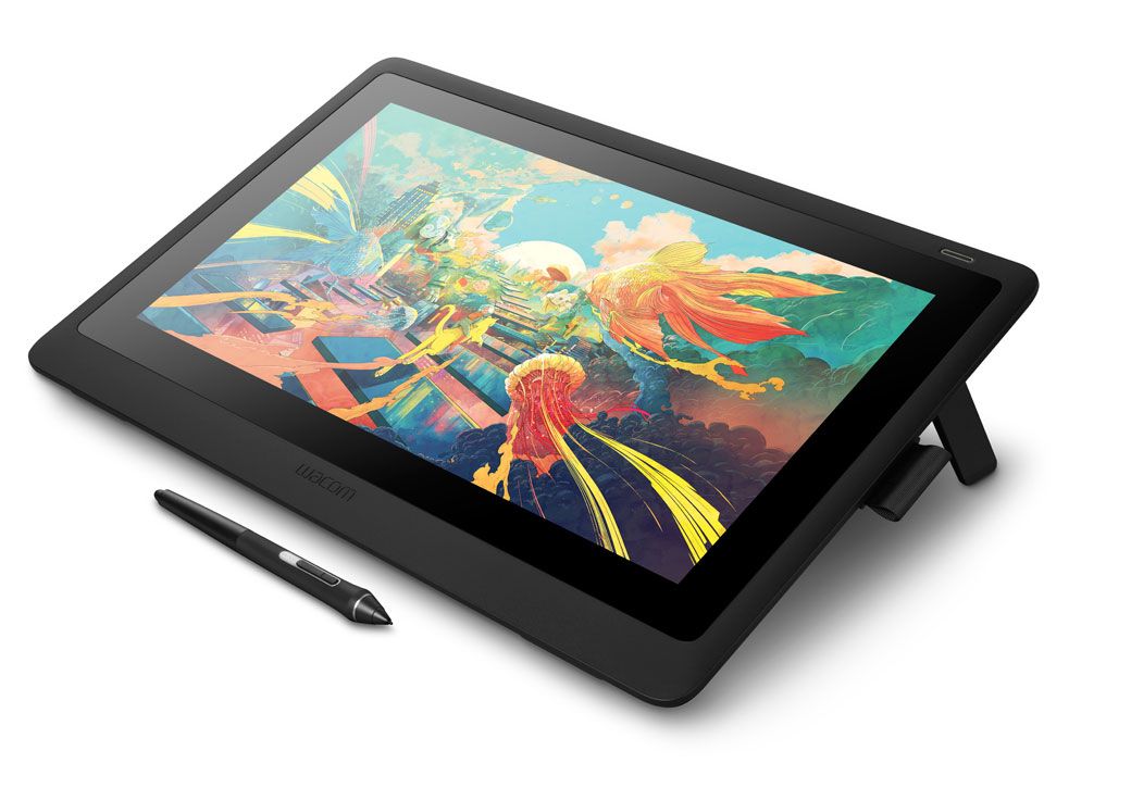 福利品)Wacom Cintiq 16 專業液晶感壓繪圖板(DTK-1660/K0) - PChome