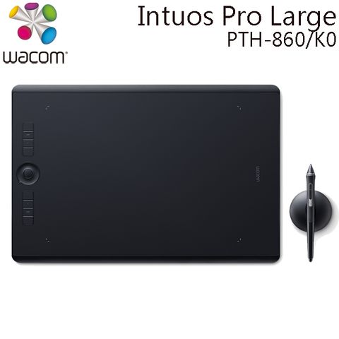 Wacom Intuos Pro Large創意觸控繪圖板(PTH-860/K0-C)
