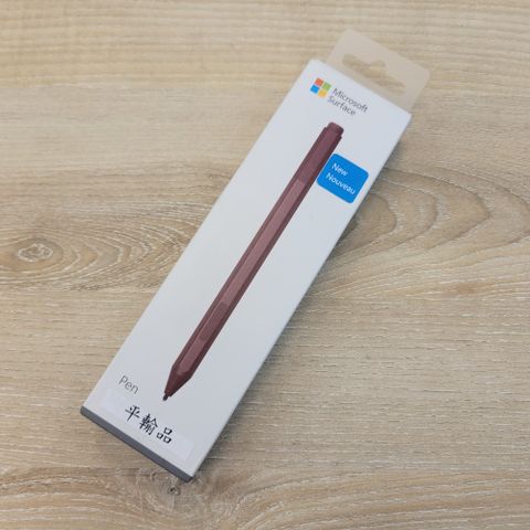 Microsoft 微軟 原廠 盒裝 平輸品 Surface Pen 罌粟紅 手寫筆 觸控筆 電容筆 Studio/ Laptop/ Book/ Pro 3 4 5 6 7 (支援 Surface Go) Model 型號1776 Surfacepen