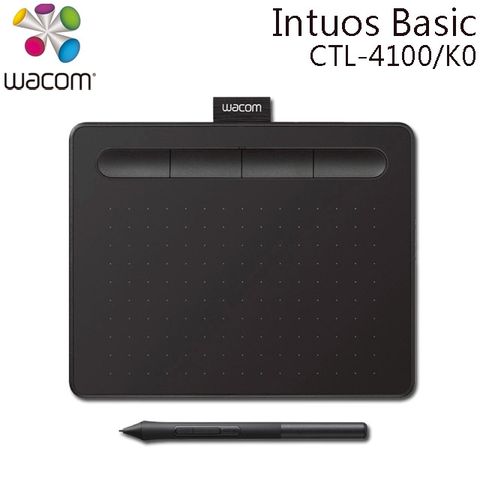 Wacom Intuos Basic 繪圖板 (入門版)(黑)CTL-4100/K