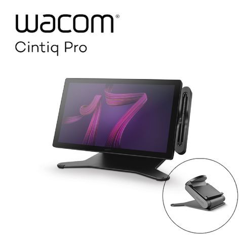 Wacom Cintiq Pro 17 觸控繪圖螢幕 (DTH172K2C) + Cintiq Pro 17 Ergo可調式腳架 (ACK64803KZ)