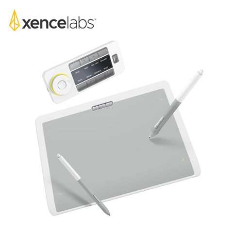 XENCELABS PEN TABLET-MEDIUM數位繪圖板(中型套裝組-白色)