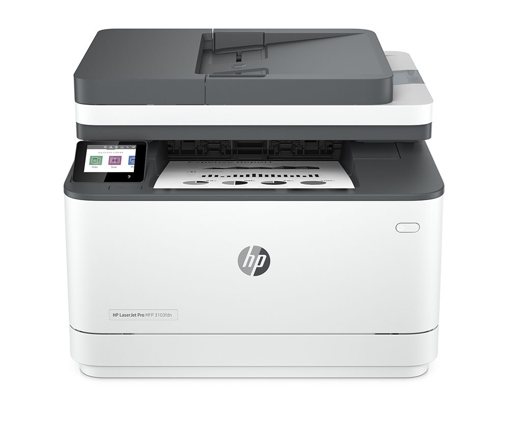 HP 惠普 【超值組-1機+1碳】 LaserJet Pro 3103fdn 黑白雷射多功能傳真事務機+145A LaserJet 黑色原廠碳粉匣