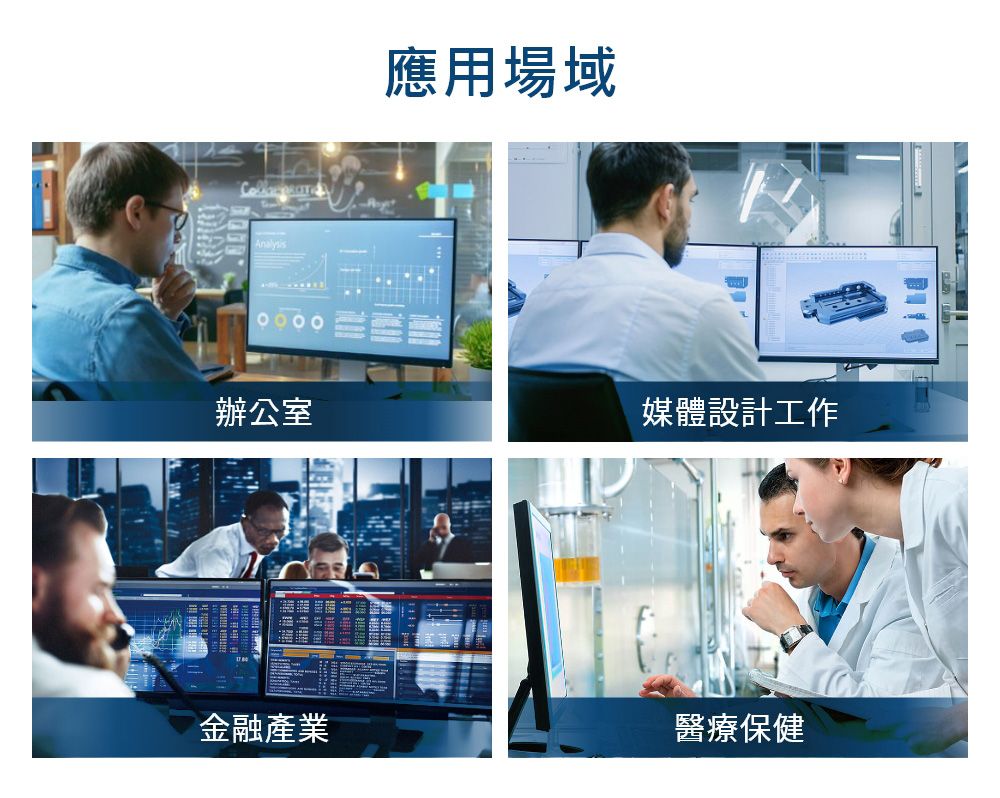 Analysis0000應用場域辦公室媒體設計工作金融產業醫療保健