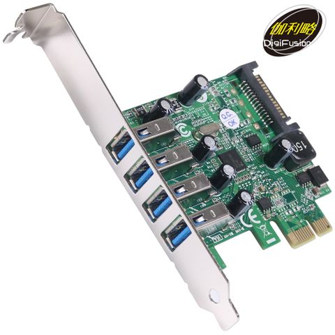 伽利略 PCI-E USB3.0 4 Port 直立式擴充卡