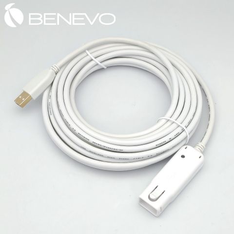 BENEVO 6M 單埠 USB 2.0 主動式訊號增益延長線 (BUE006U1)