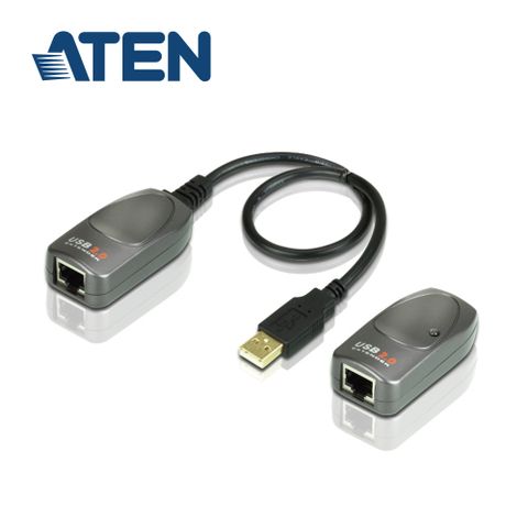 ATEN 宏正 USB 2.0 延伸器,透過Cat.5/5e/6連接線 - UCE260