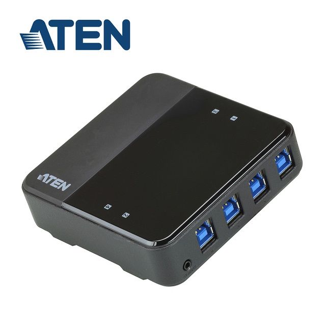 ATEN 宏正  4 x 4 USB 3.1 Gen1 埠週邊分享切換器(US3344)