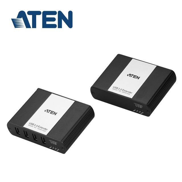 ATEN 宏正  4 埠 USB 2.0 Cat 5 over LAN 延長器 (UEH4102)