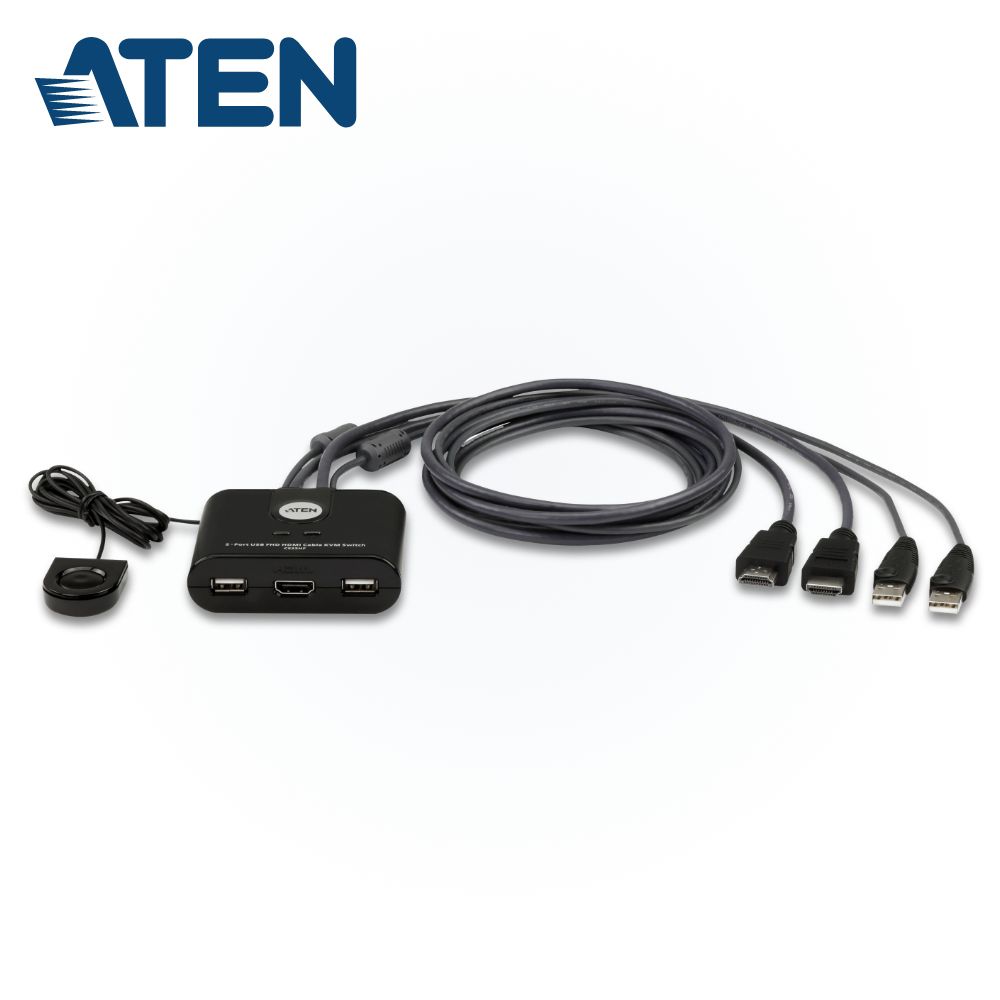 ATEN 4 埠True 4K HDMI 影音分配器(VS184B) - PChome 24h購物