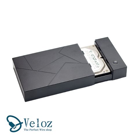 Veloz USB3.0 3.5吋SATA 抽屜式HDD硬碟外接盒(velo-58)