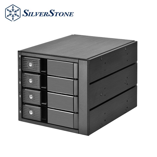 SilverStone 銀欣  FS304-12G SATA 6Gbit/s免托盤內接硬碟抽取盒