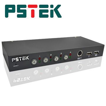 PSTEK 4埠 USB 電腦切換器 (CD-104C)