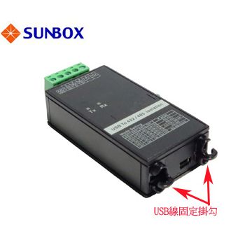 SUNBOX 慧光 USB to RS422/485 工規型轉換器內建FTDI晶片