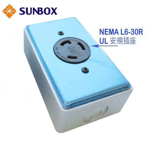 NEMA L6-30R 插座含外盒